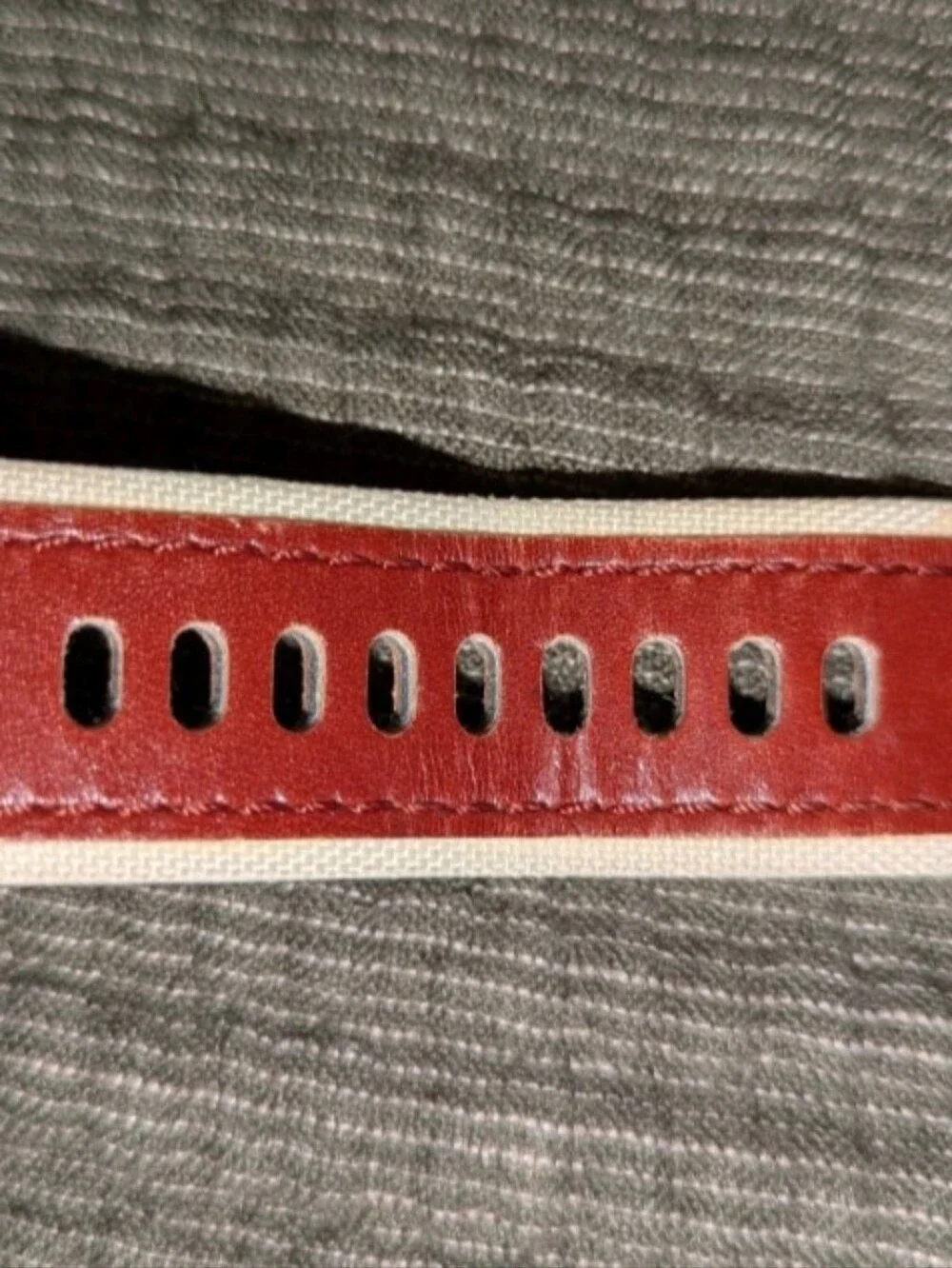 Diesel DZ Men's Brown Leather Watchband- EXCELLENT Condition